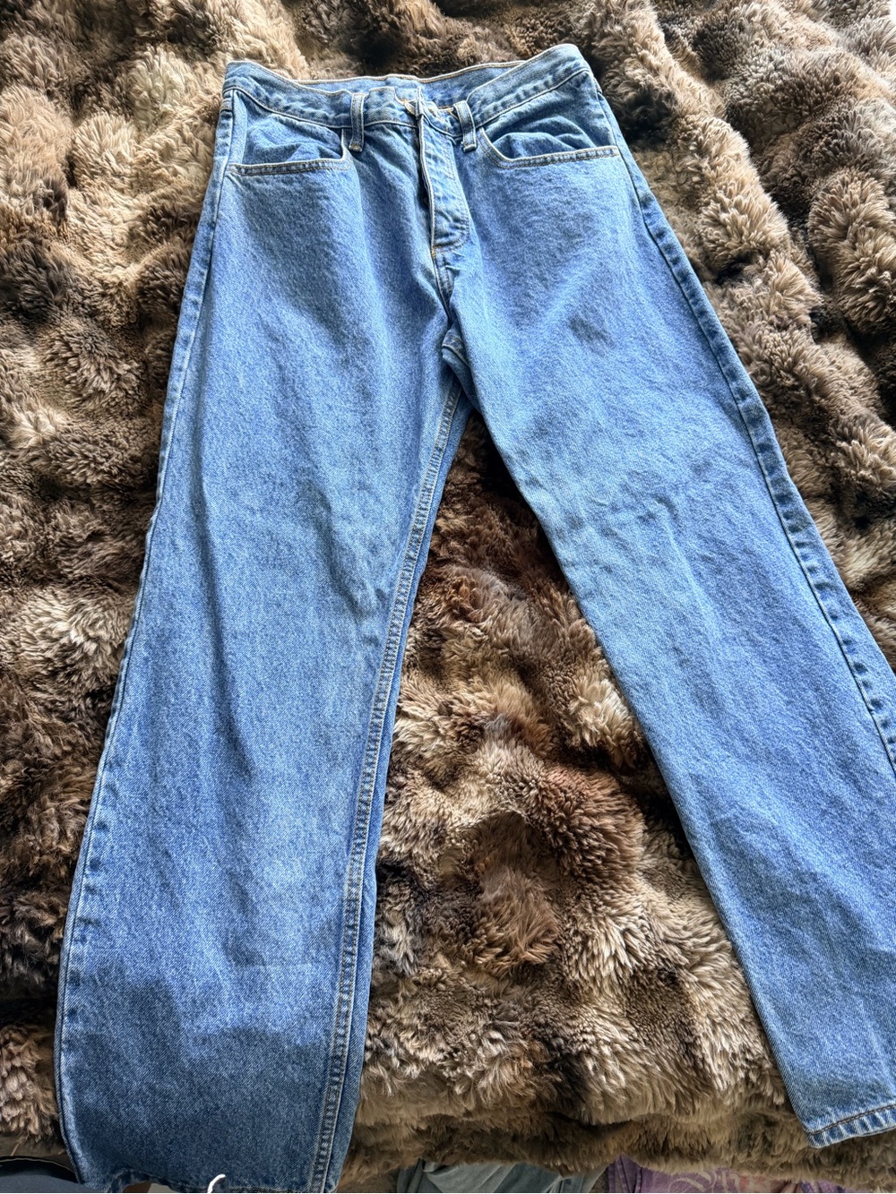 Light Blue Relaxed Fit Jeans